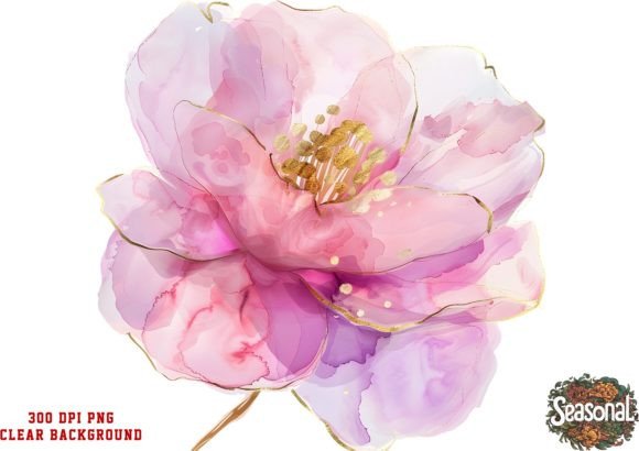 Download Spring Peonies Watercolor Clipart - Premium Resources