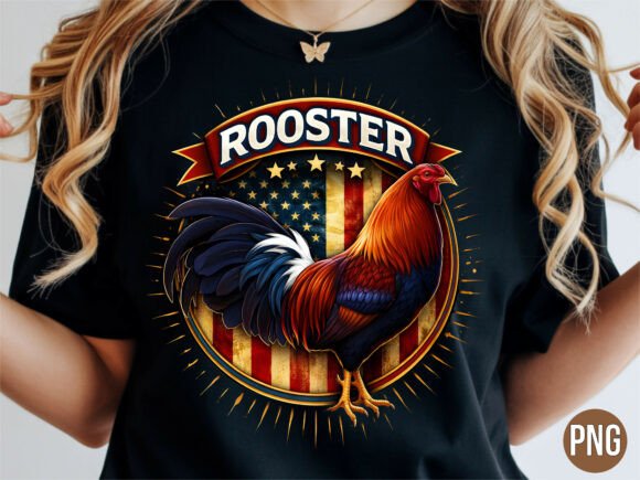 Download American Flag Rooster Farm Life PNG - Farm life png Collection