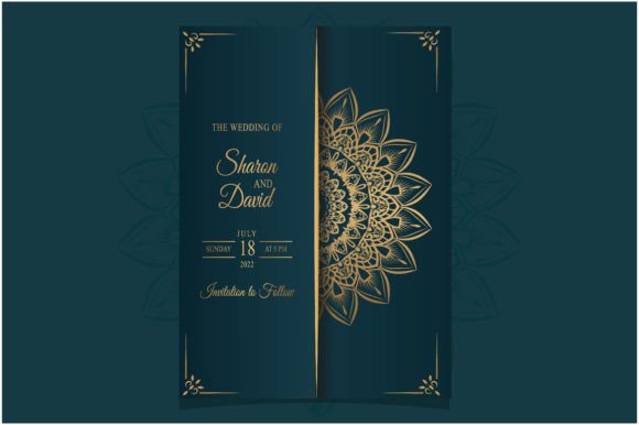 Download Luxury Mandala Wedding Invitation Card - Invitation card Collection