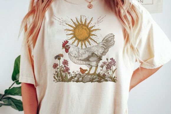 Download Rooster Sun Flowers Farm Life Png - Farm life png Collection