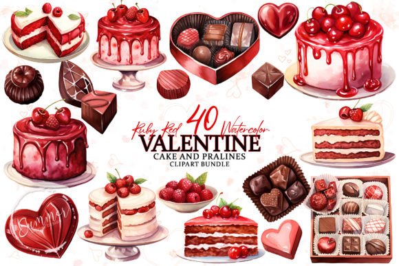 Download Valentines Day Cakes &amp; Pralines Boutique - Cakes Collection
