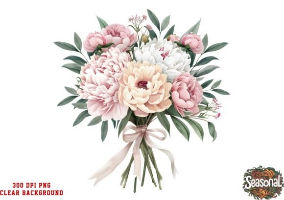 Download Pink Peonies Watercolor Sublimation - Peonies watercolor Collection