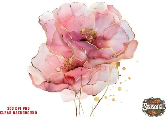 Download Spring Peonies Watercolor Clipart - Premium Resources